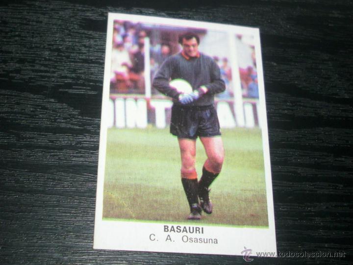 Cromos de f&uacute;tbol: -FUTBOL 84 CROMOS CANO : BASAURI  ( OSASUNA ) - Foto 1