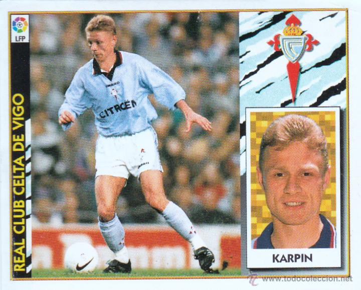 Cromos de f&uacute;tbol: ESTE 97/98 KARPIN COLOCA DEL CELTA ( LEVE VENTANILLA LATERAL)(A-9) - Foto 1