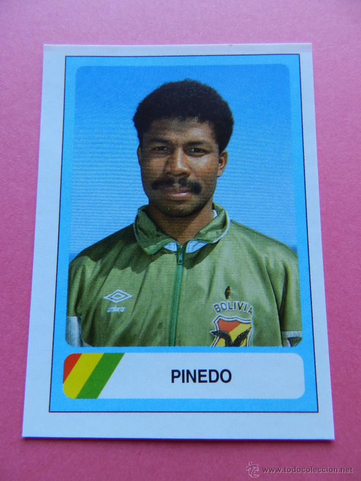 Fu&szlig;ball-Sticker: 73 PINEDO (BOLIVIA) CROMOS MUNDIAL ESTADOS UNIDOS 94 EDICIONES ESTADIO - USA 1994 ALBUM