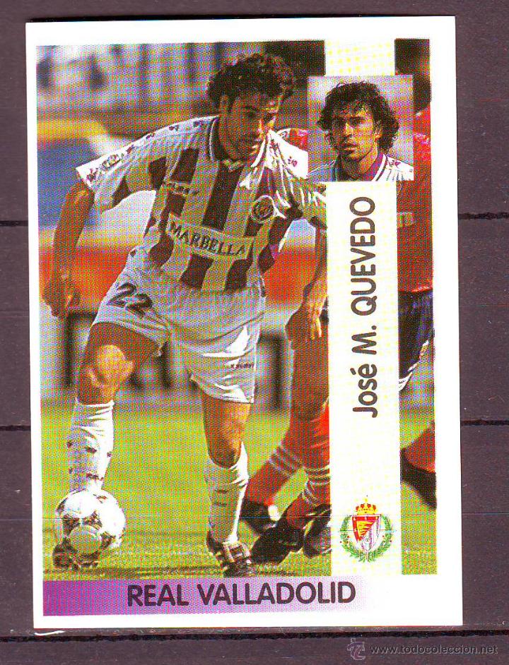 Cromos de F&uacute;tbol: NR.250.QUEVEDO.VALLADOLID.PANINI LIGA FUTBOL 1996 1997 96 97 SIN PEGAR.EXCELENTE ESTADO