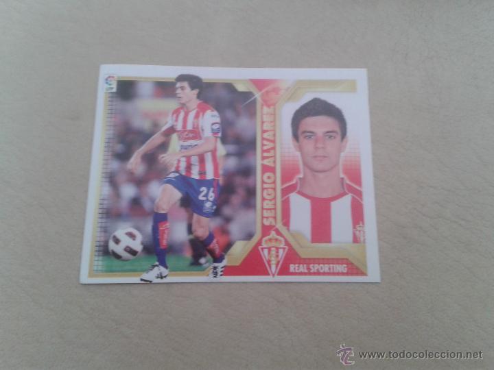 Cromos de f&uacute;tbol: SPORTING SERGIO ALVAREZ  11-12 - Foto 1