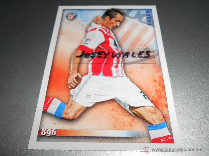 Fu&szlig;ball-Sticker: 896 PAVON LUGO CROMOS ALBUM MUNDICROMO PLATINUM QUIZ LIGA 2014 2015 14 15