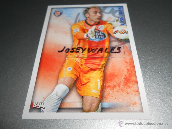 Cromos de F&uacute;tbol: 894 JOSE JUAN LUGO CROMOS ALBUM MUNDICROMO PLATINUM QUIZ LIGA 2014 2015 14 15