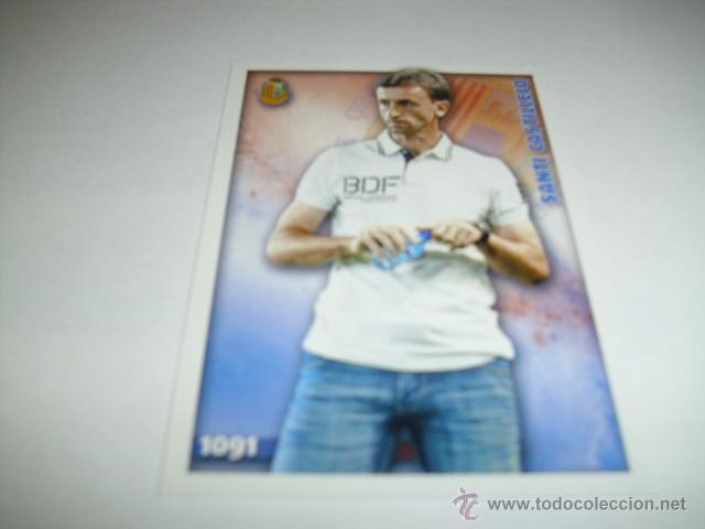 Cromos de Futebol: 1091 SANTI CASTILLEJO (UE LLAGOSTERA) -  - PLATINUM 2015 MUNDICROMO LIGA 2014 2015