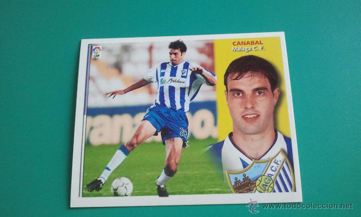 Cromos de f&uacute;tbol: CANABAL - M&Aacute;LAGA - EDICIONES ESTE 2002-03 - 02/03 - NUNCA PEGADO - Foto 1