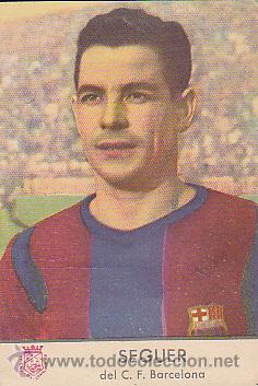 Figurine di Calcio: CROMO FUTBOL CASTELLBLANCH SEGUER