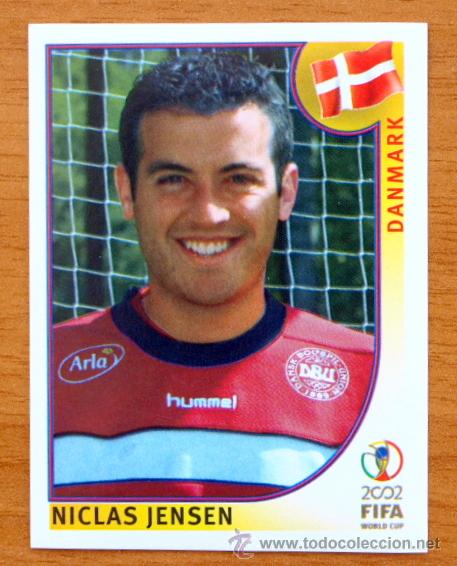 Cromos de Futebol: Dinamarca - 84 Jensen - Mundial Korea Jap&oacute;n 2002 - Editorial Panini - Nunca pegado