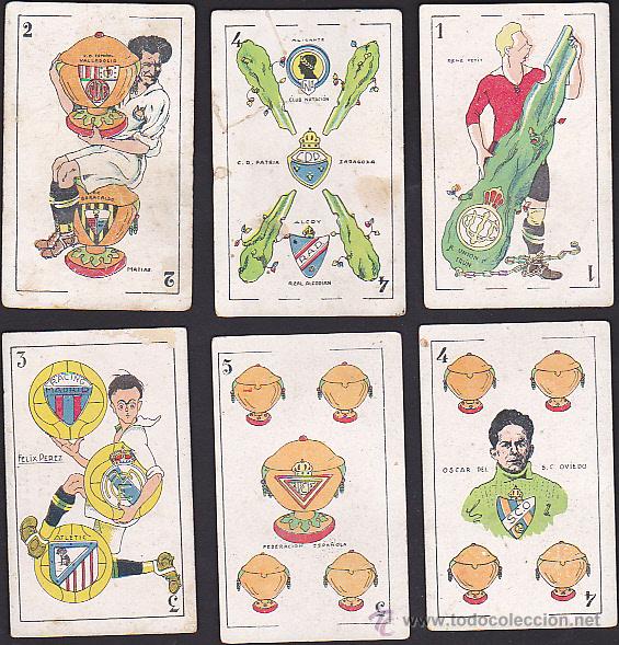 Figurine di Calcio: CROMOS CARTA BARAJA FUTBOLISTICA 5 EUROS UNIDAD