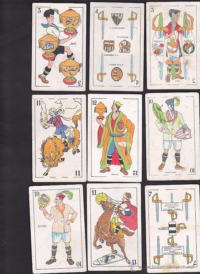 Figurine di Calcio: CROMOS CARTA BARAJA FUTBOLISTICA 5 EUROS UNIDAD