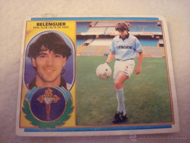 Cromos de f&uacute;tbol: 96-97 ESTE. BELENGUER CELTA FICHAJE 2. VERSION SIN COMILLAS - Foto 1