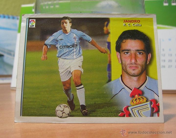 Cromos de f&uacute;tbol: EDICIONES ESTE 2002-2003  02 03 JANDRO  (COLOCA) CELTA  VENTANILLA LEER - Foto 1