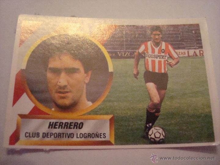 Cromos de f&uacute;tbol: 88-89 ESTE. HERRERO DIFICIL LOGRO&Ntilde;ES. DESPEGADO - Foto 1