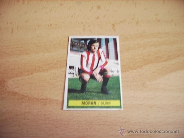 Cromos de f&uacute;tbol: ED. ESTE  74-75  MORAN  ( SPORTING )  NUNCA PEGADO - Foto 1