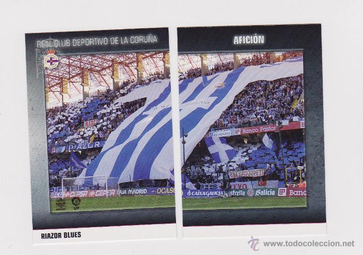 Cromos de Futebol: MOSAICO 2 CROMOS RIAZOR BLUES 1 - CROMO COLECCION HISTORIA DEPORTIVO CORU&Ntilde;A MUNDICROMO 2010 2011