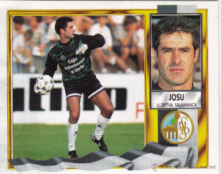 Cromos de f&uacute;tbol: ESTE 95-96 JOSU DEL SALAMANCA - COLOCA EN VENTANILLA -(A-9) - Foto 1