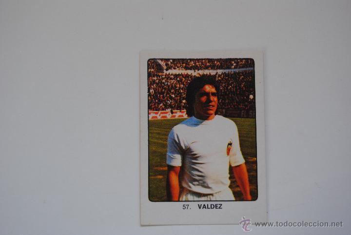 Fu&szlig;ball-Sticker: CROMO KEISA CAMPEONES DEL DEPORTE MUNDIAL VALDEZ N&ordm; 57 NUNCA PEGADO