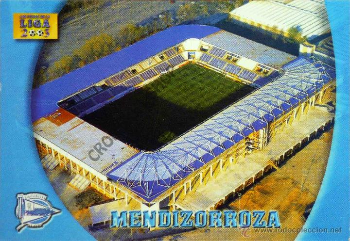 Cromos de F&uacute;tbol: N&ordm; 164 ESTADIO MENDIZORROZA LAS FICHAS DE LA LIGA 02 03 2002 2003 MUNDICROMO CROMOS