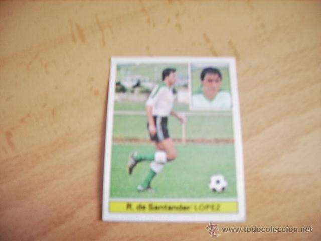 Cromos de f&uacute;tbol: ED. ESTE 81-82 COLOCA LOPEZ  (RACING) - Foto 1