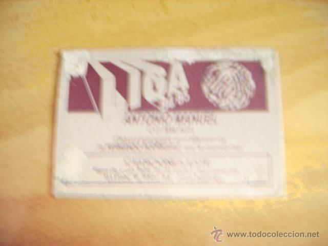 Cromos de f&uacute;tbol: ED. ESTE 84-85 COLOCA ANTONIO MANUEL (MALAGA ) - Foto 2