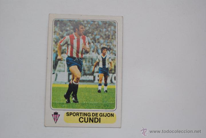 Cromos de f&uacute;tbol: CROMO PACOSA 2 CUNDI SPORTING DE GIJON - Foto 1