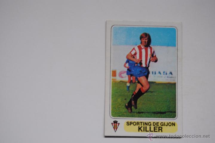 Cromos de f&uacute;tbol: CROMO PACOSA 2 KILLER SPORTING DE GIJON - Foto 1