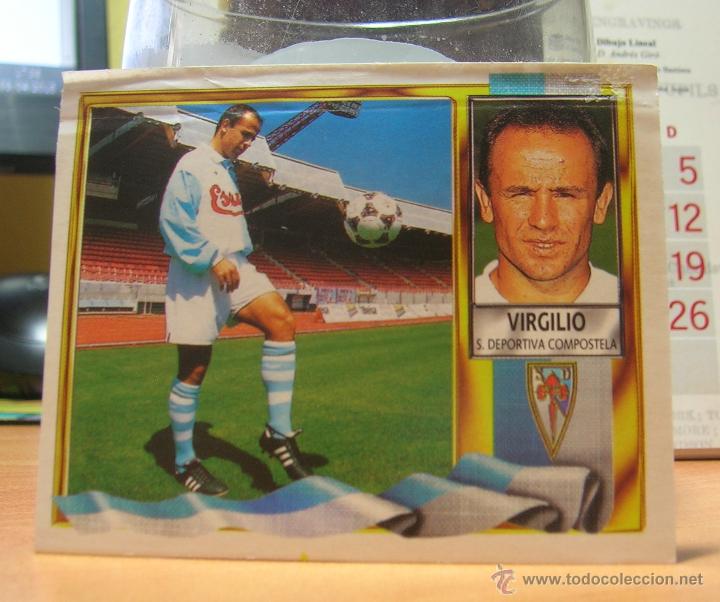 Cromos de f&uacute;tbol: EDICIONES ESTE 1995-1996  95 96 VIRGILIO   (COLOCA)  COMPOSTELA  VENTANILLA  LEER - Foto 1