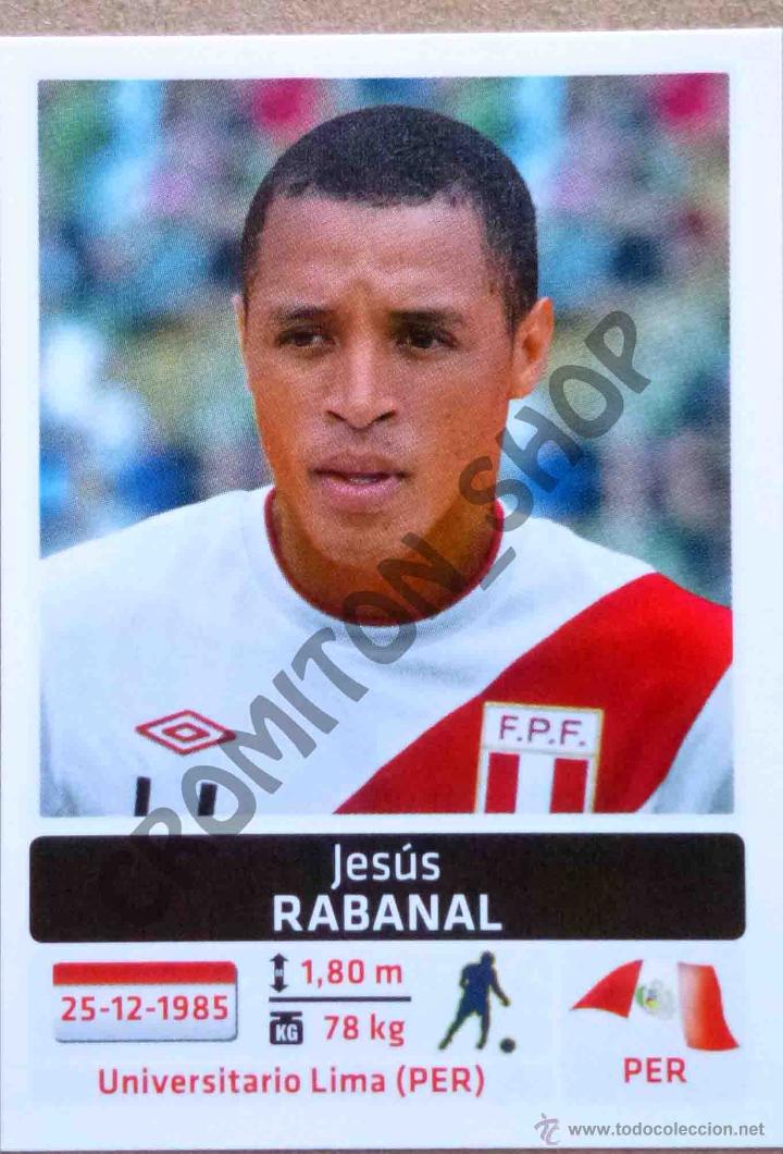 Cromos de Fútbol: Nº 283 RABANAL - PERU - COPA AMERICA ARGENTINA 2011 PANINI - Foto 1 - 48835321