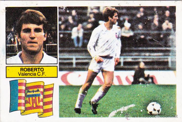 Cromos de f&uacute;tbol: ESTE 82/83 ROBERTO VERSI&Oacute;N 1 (DESPEGADO)(A-9) - Foto 1