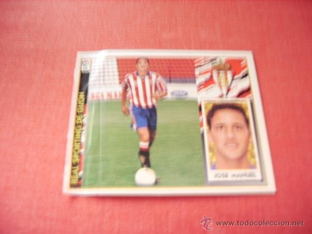 Cromos de f&uacute;tbol: ED. ESTE 97-98  COLOCA  JOSE MANUEL ( SPORTING )  VENTANILLA - Foto 1