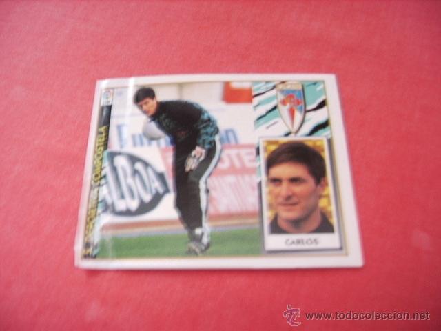 Cromos de f&uacute;tbol: ED. ESTE 97-98  COLOCA  CARLOS ( COMPOSTELA )  VENTANILLA - Foto 1