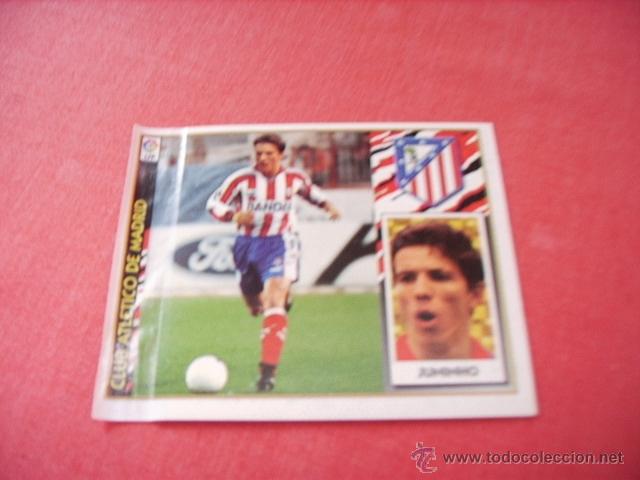 Cromos de f&uacute;tbol: ED. ESTE 97-98  COLOCA  JUNINHO (AT.MADRID )  VENTANILLA - Foto 1
