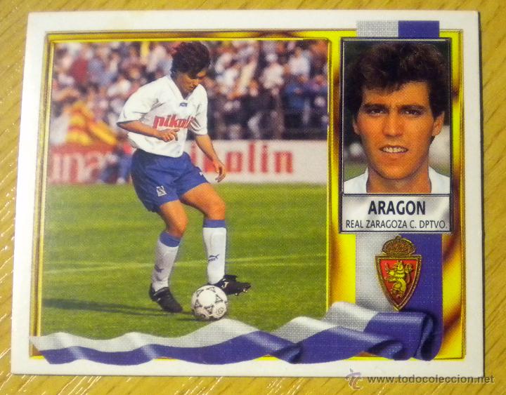 Cromos de Futebol: EDICIONES ESTE 1995-96 SANTIAGO ARAGON REAL ZARAGOZA 95-96