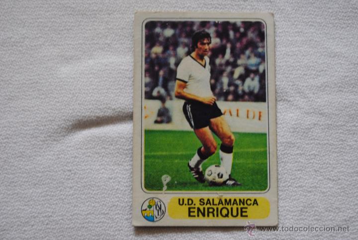 Figurine di Calcio: CROMO PACOSA 2 ENRIQUE U.D.SALAMANCA