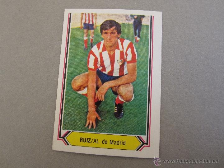 Cartes &agrave; collectionner de Football: EDICIONES ESTE. LIGA 80-81. ATLETICO DE MADRID-RUIZ