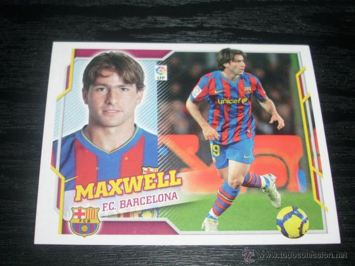 Cromos de f&uacute;tbol: -ESTE 10-11 : MAXWELL ( BARCELONA ) - Foto 1