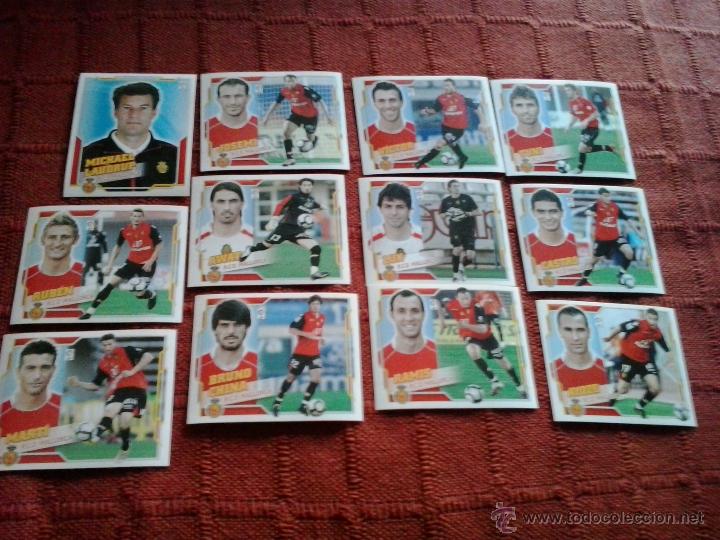 Cromos de f&uacute;tbol: Ediciones Este. 12 estampas del Mallorca. 2010/11. - Foto 1