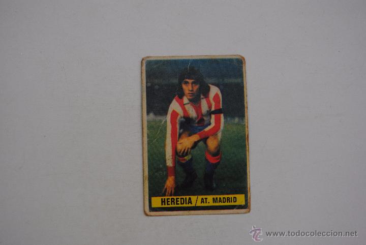 Cromos de f&uacute;tbol: CROMO ESTE 1974-75 HEREDIA AT.MADRID - Foto 1