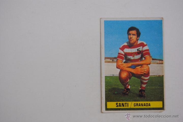 Cromos de f&uacute;tbol: CROMO ESTE 1974-75 SANTI  GRANADA - Foto 1