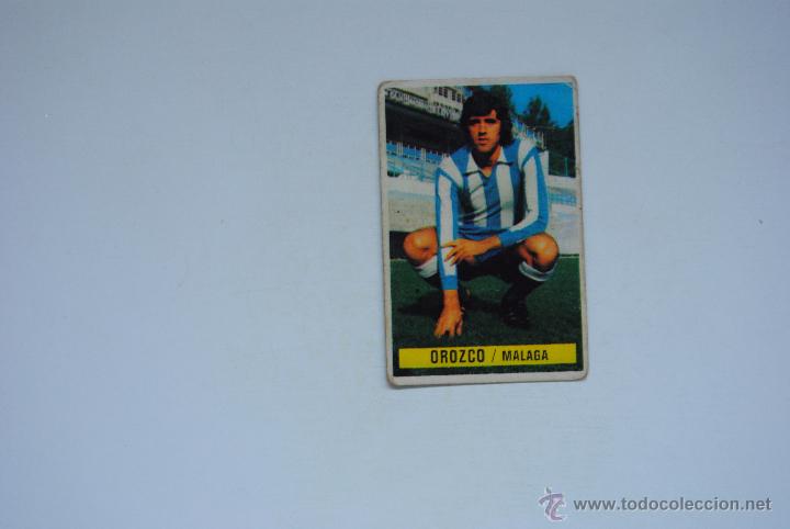 Cromos de f&uacute;tbol: CROMO ESTE 1974-75  OROZCO  MALAGA - Foto 1