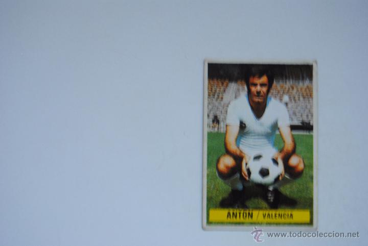 Cromos de f&uacute;tbol: CROMO ESTE 1974-75 ANTON  VALENCIA - Foto 1