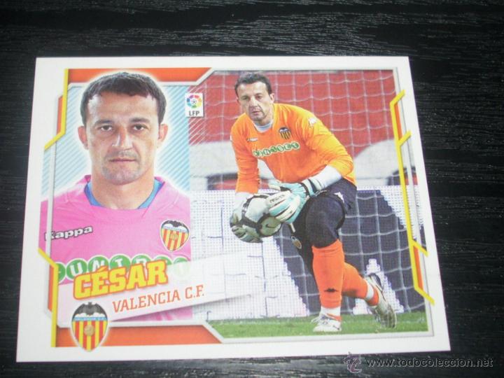 Cromos de f&uacute;tbol: -ESTE 10-11 : CESAR ( VALENCIA ) - Foto 1
