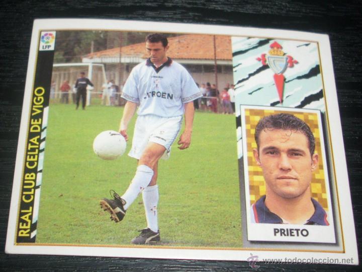 Cromos de f&uacute;tbol: -ESTE 97-98 : PRIETO  ( CELTA )  -- BAJA -- - Foto 1