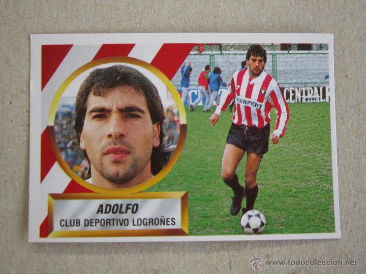 Cromos de f&uacute;tbol: ESTE 88-89  ADOLFO  LOGRO&Ntilde;ES 1988-1989 NUEVO - Foto 1