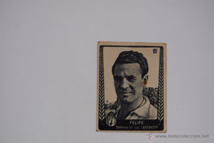 Cromos de Futebol: CROMO BRUGUERA 1953 ASES DEL FUTOL FELIPE N&ordm; 161 NUNCA PEGADO