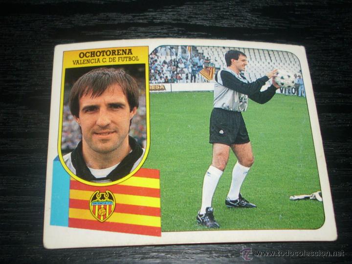 Cromos de f&uacute;tbol: -ESTE 91-92 : OCHOTORENA ( VALENCIA ) - Foto 1