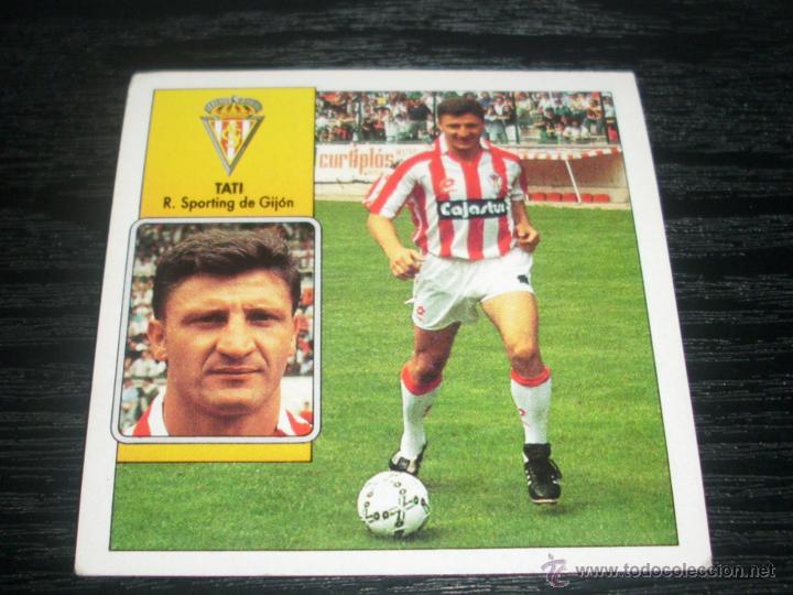 Cromos de f&uacute;tbol: -ESTE 92-93 : TATI  ( GIJON ) - Foto 1