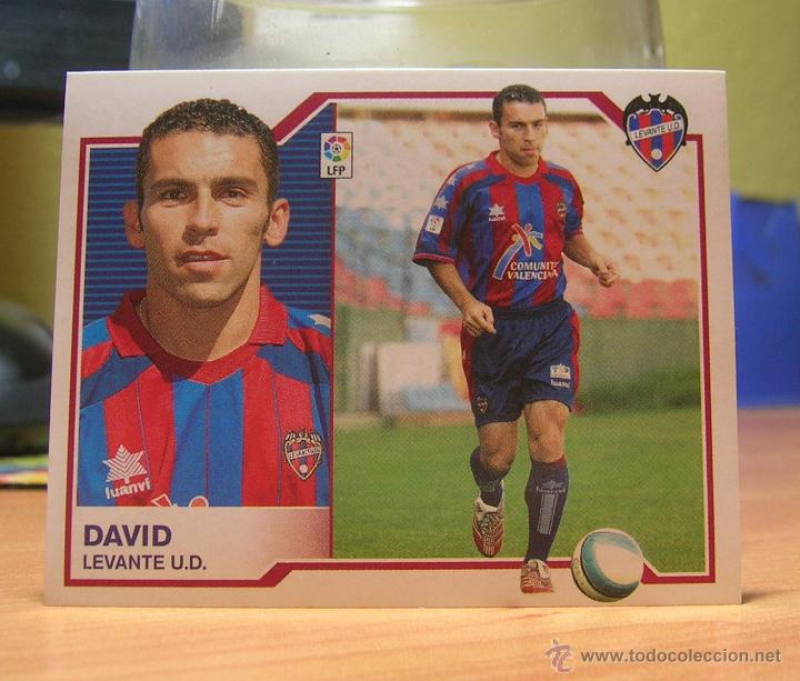 Cromos de f&uacute;tbol: EDICIONES ESTE 2007-2008  07 08  DAVID  (LEVANTE)   SIN PEGAR - Foto 1
