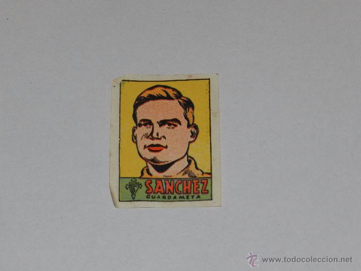 Cromos de f&uacute;tbol: CELTA DE VIGO - SANCHEZ - A&Ntilde;OS 40 - Foto 1