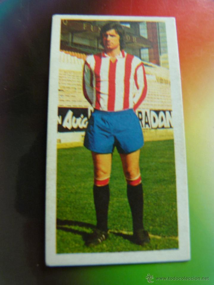 Fu&szlig;ball-Sticker: CROMO PI&Ntilde;EL GIJON EDICIONES ESTE 75 76 1975 1976 NUNCA PEGADO