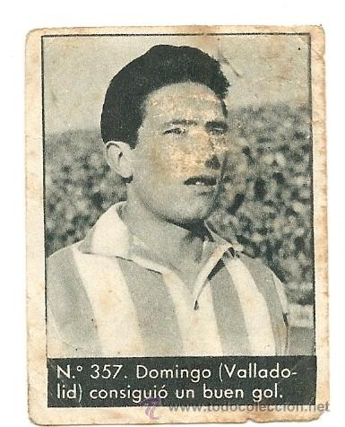 Cromos de f&uacute;tbol: Domingo (Valladolid) - Foto 1